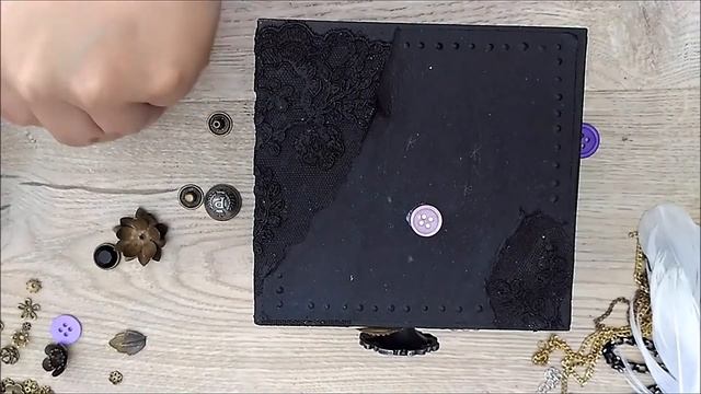 Mixed Media Box / Микс Медиа чёрно-белая коробочка смотреть онлайн