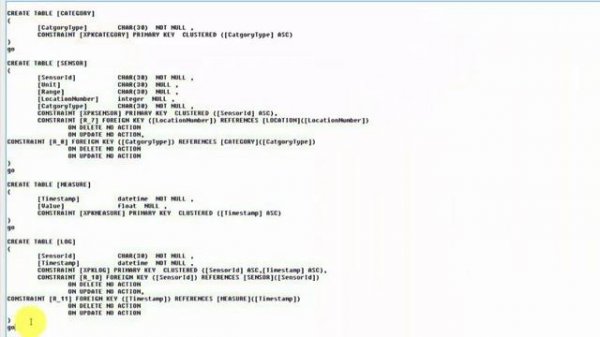 14: Databases E/R-modelling - Generate SQL Server-database from a physical ERWIN-model