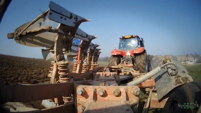 Fendt 930 + Lemken Rubin 9 | Case IH Magnum 260 + Opall смотреть онлайн