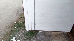 Утепление пенопластом гаражных ворот