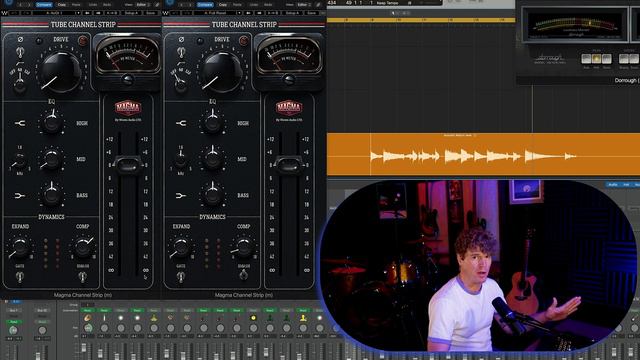 Waves Magma Music Production Plugins! Mixing With Springs Reverb, Tube Channel Strip, BB Tubes, DI смотреть онлайн