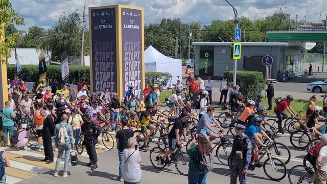 Первый Московский Велофестиваль на Крылатском 30 Июля 2023