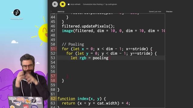 ml5.js: What is a Convolutional Neural Network Part 2 - Max Pooling смотреть онлайн