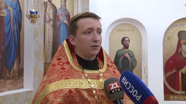 Мощи святого целителя Пантелеимона перенесли в храм иконы богородицы Казанской в Биробиджане смотреть онлайн