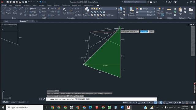 How to Calculate Area of Plot in AutoCad | Area Command in AutoCad | Easy Trick смотреть онлайн