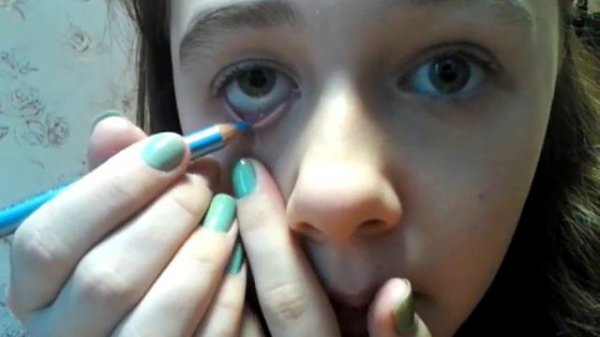 Gyaru make-up / tutorial