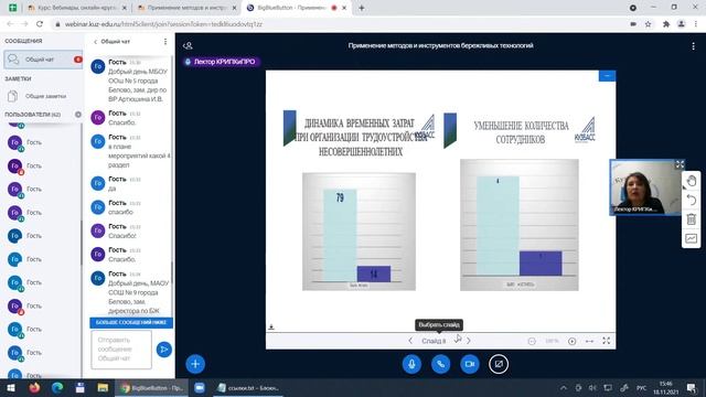 Применение методов и инструментов бережливых технологий в общеобразовательных организациях