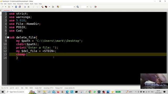 Perl Programming On Windows - Unlink Files 2023 смотреть онлайн