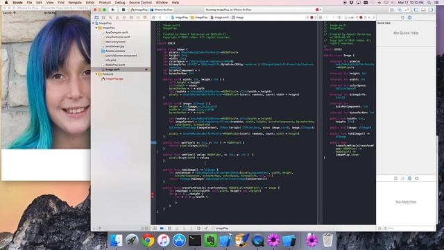 Swift App Dev. 07 - Reusable code to transform every pixel смотреть онлайн