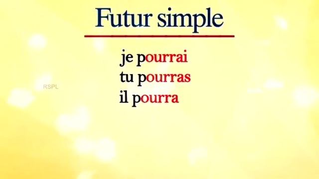 Pouvoir || Indicatif || Futur simple смотреть онлайн