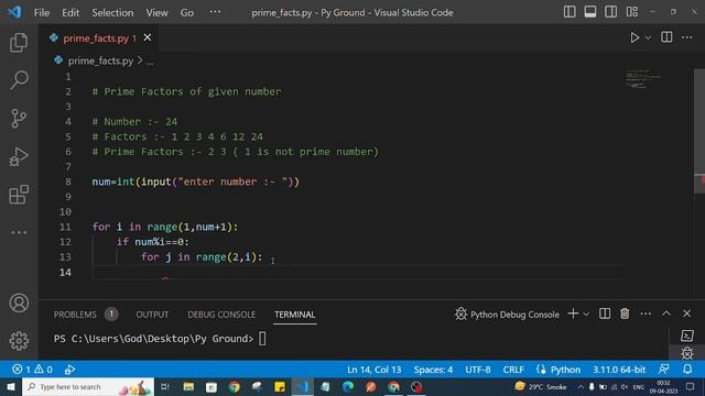 How to Find Prime Factors of a Number in Python смотреть онлайн