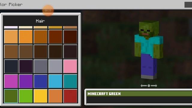 HOW TO MAKE ZOMBIE SKIN IN MINECRAFT? смотреть онлайн