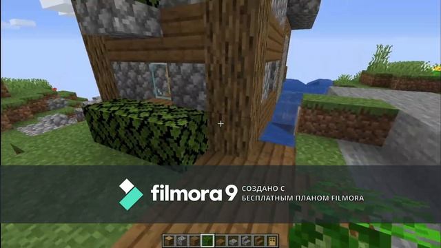 Обустраиваю летающий остров в майнкрафт. смотреть онлайн
