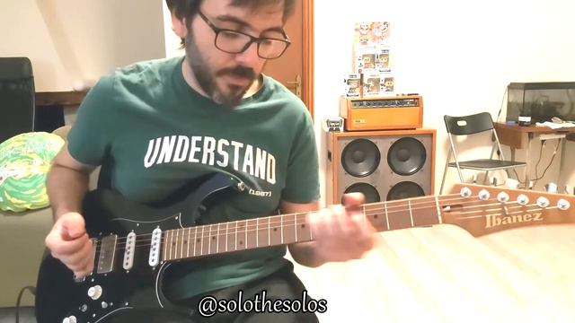 Noodles 9 (blues funk guitar solo improvisation) Ibanez AZ Prestige смотреть онлайн