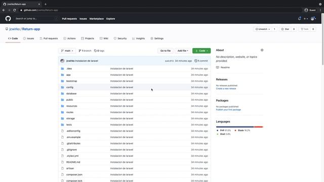 02 - Setup de LARAVEL con GIT y DOCKER (Laravel sail) смотреть онлайн