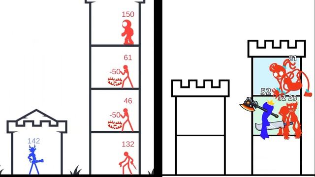 Stick Tower Hero War (Early Access) VS Stick Hero 2 Tower Defense (Early Access) #4 смотреть онлайн