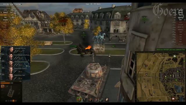 World of Tanks Löwe Мастер. 0.8.2 Линия Зигфрида, Стандартный бой смотреть онлайн