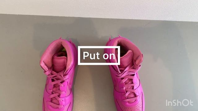 🔥AMBUSH×NIKE　DUNK HIGH FUCHSIA GOT'EM смотреть онлайн