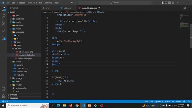 Route, view | Learn Laravel basic to Advance 02 смотреть онлайн
