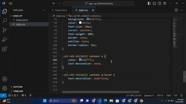 Design a Perfect Sign in Page as Facebook | HTML & CSS Responsive Web смотреть онлайн