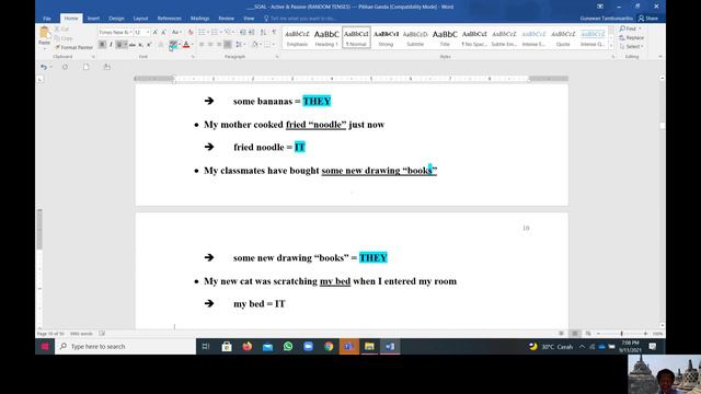 #passivevoice CARA MUDAH MENGUBAH KALIMAT AKTIF KE PASIF смотреть онлайн