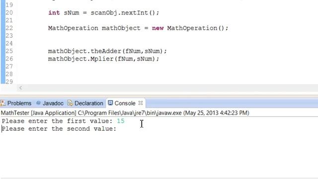 04 Java- Multiple Classes, Scanner Input, Methods Pt.2 смотреть онлайн