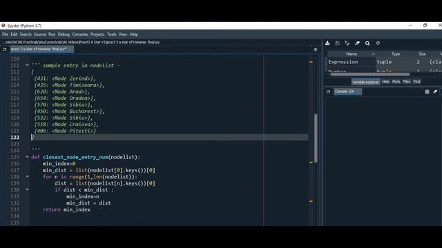 A-Star Search on Graph in Python смотреть онлайн