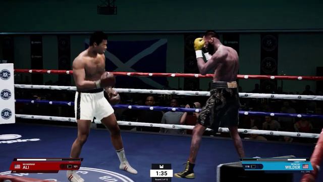 Undisputed, Мухаммед Али vs Деонтей Уайлдер! Высокая сложность. смотреть онлайн