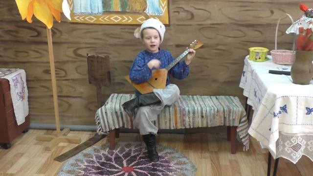 Частушки под балалайку. Саша Хохлов. смотреть онлайн