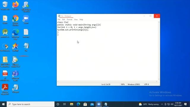 Java # 115 | Java Program to give Command Line Arguments | CLA with Execution смотреть онлайн