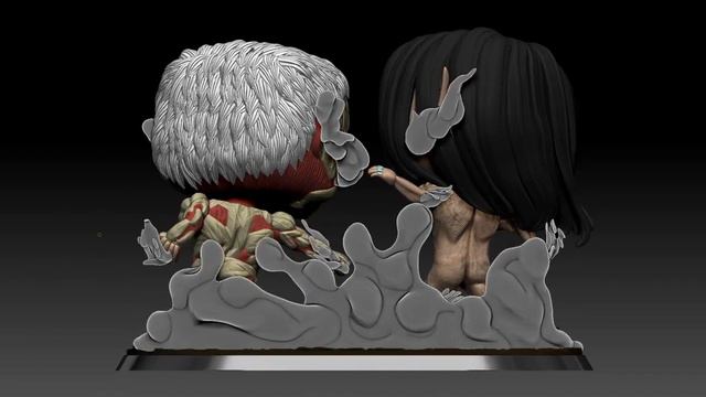 Funko pop Attack on Titan смотреть онлайн