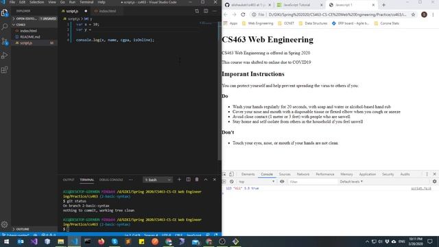 2 JavaScript Syntax Variables Operators Conditions смотреть онлайн