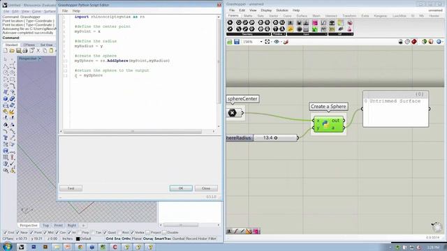 Intro to Python Scripting 08 | Create a Sphere in GHPython Cont'd смотреть онлайн