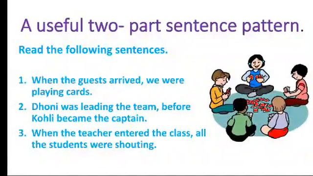 Simple Past Continuous Tense, Eng. Language, Class V, St. Anne's Senior Secondary School, Jodhpur. смотреть онлайн