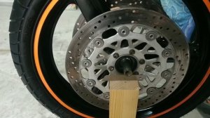 Балансировка мото колёс, станок своими руками