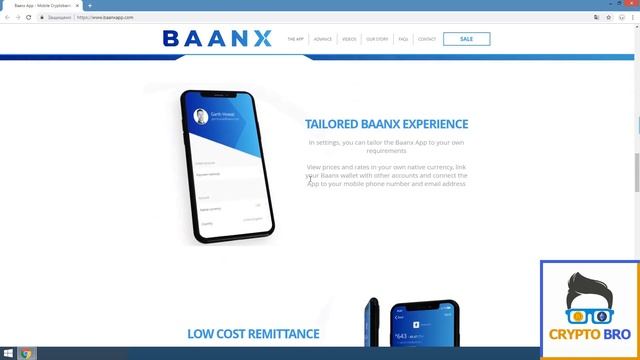 Разбор ICO BAANX от CRYPTO BRO | Тестируем мобильное приложение смотреть онлайн