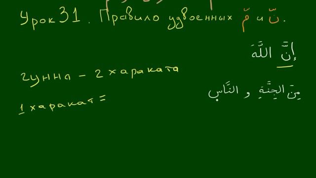 Правила чтения Корана Урок 31 Удвоенные МИМ НУН смотреть онлайн