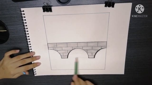 Time lapse sketch of a bridge || Satisfying video смотреть онлайн