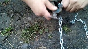 Цепи на жигулевские колеса к мотоблоку "ОКА".Как сделать.Что нужно.