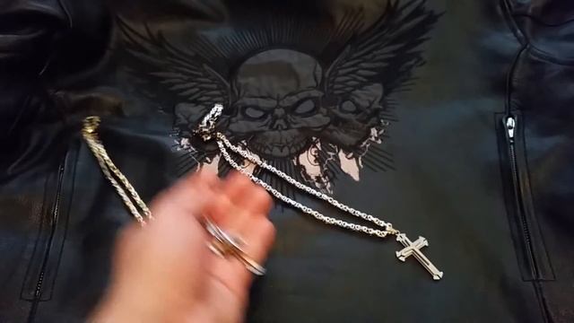 Мужская цепочка с крестом с Aliexpress смотреть онлайн