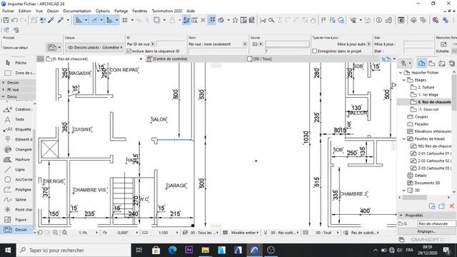 Importer un fichier Autocad et N'importe lequel vers ArchiCAD 24 смотреть онлайн