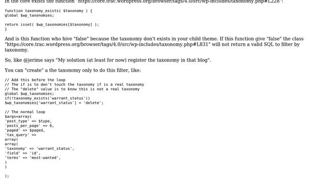 Wordpress: Get post by term from custom taxonomy in another blog on the network? (4 Solutions!!) смотреть онлайн