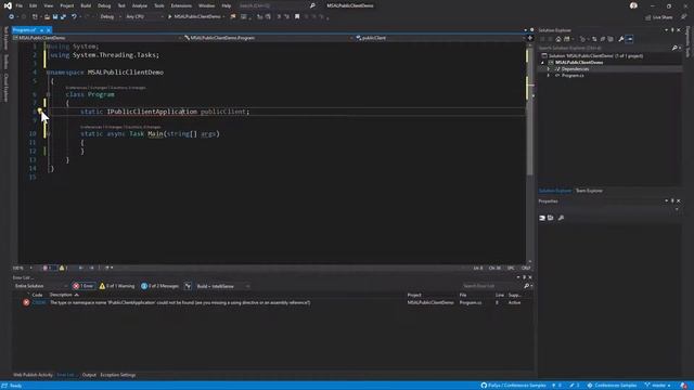 Episode #117 - Using MSAL.NET to access Microsoft Graph - Part 1 смотреть онлайн