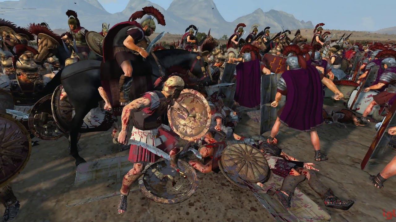 Битва при Пидне - Рим VS Македония | Total War Rome 2 смотреть онлайн