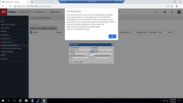 NetBackup IT Analytics: Define a Collector, Set Up NetBackup Collection Policy смотреть онлайн