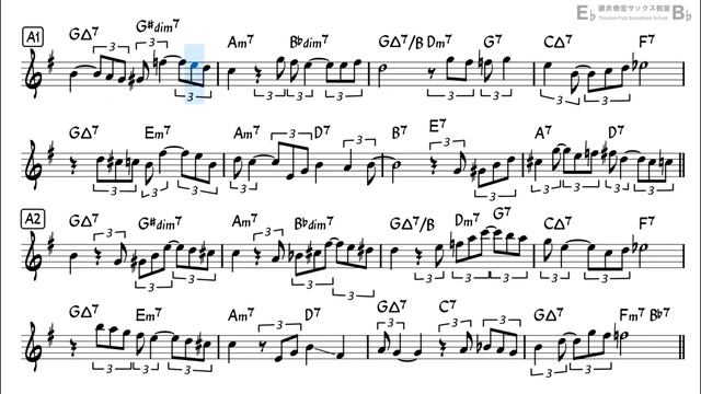 Easy Living - Easy Solo Example for Tenor Sax смотреть онлайн