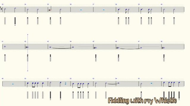 Gloria - Vivaldi - Tin Whistle - Play Along Tab Tutorial смотреть онлайн