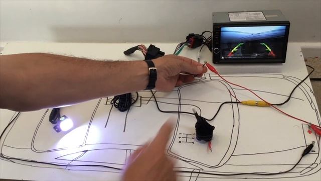 How to wire in a reversing backup camera - watch this first! смотреть онлайн
