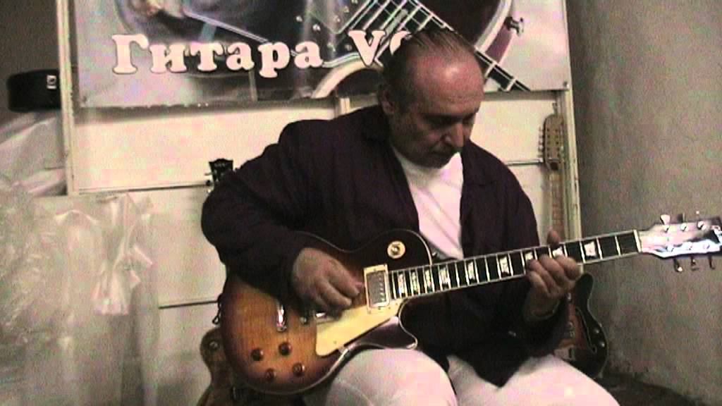 Импровизация моего друга. Гитара Gibson VOV смотреть онлайн