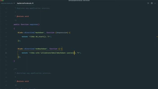 Laravel Blade Internals - Custom Directive Slots and Ending Tags смотреть онлайн